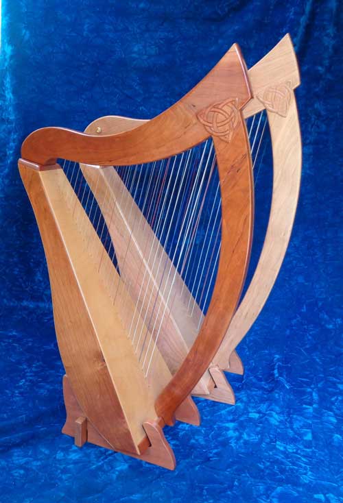 26 & 28-String Celtic LAP Harp comparison
