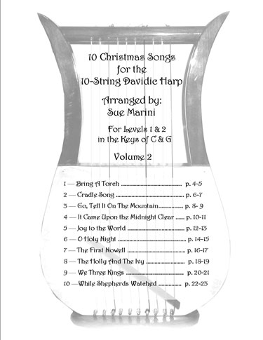 Christmas Songs Vol 2 Table of Contents