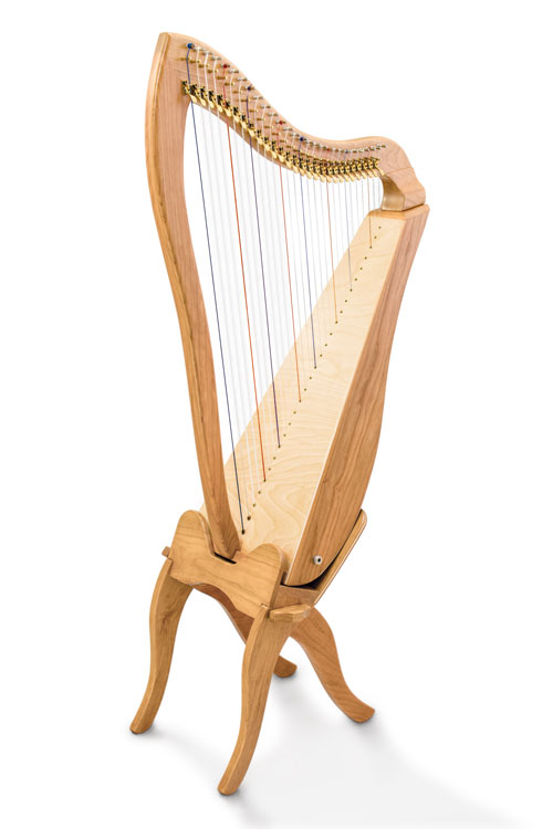 Bass LAP Harp (cherry, semi-gloss)