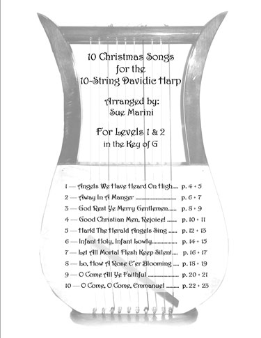 Christmas Songs Vol 1 Table of Contents